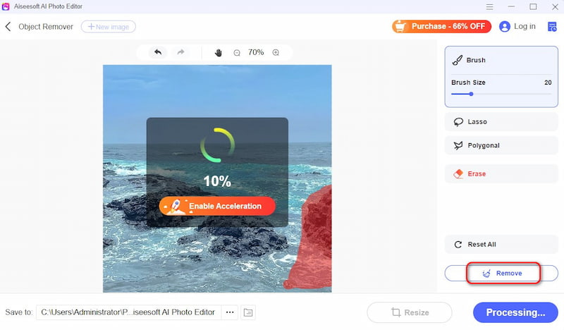 Quitar marca de agua