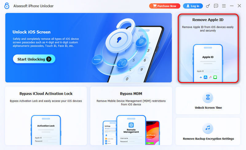 Elija Eliminar ID de Apple