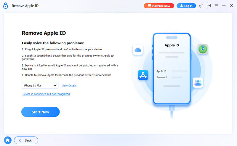 Conecte el dispositivo a quitar