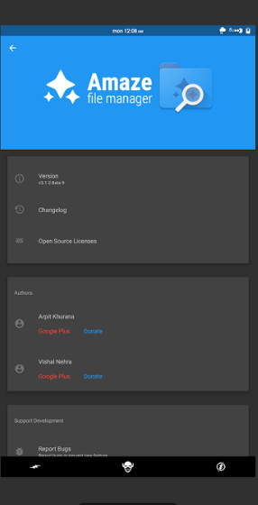Alternativa a Root Explorer - Amaze File Manager