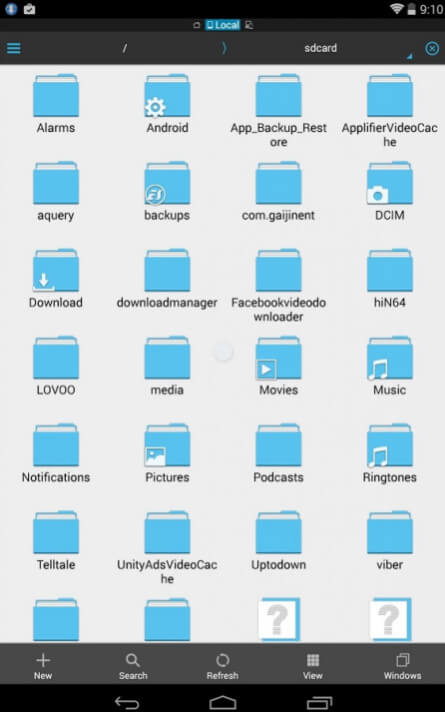 Alternativa a Root Explorer - Explorador de archivos ES