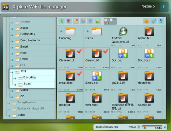 Alternativa a Root Explorer - Administrador de archivos X-plore