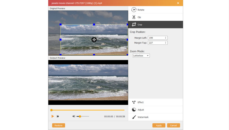 Recortar archivos multimedia