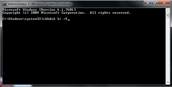 Fix Flash Drive with CMD