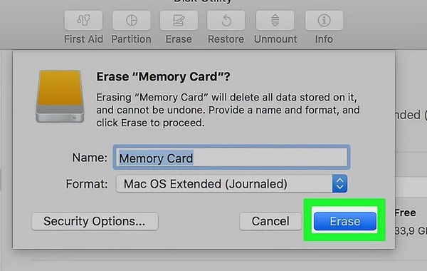 Format SD Card Mac