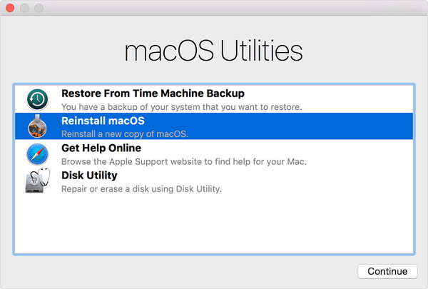 Reinstalar MacOS