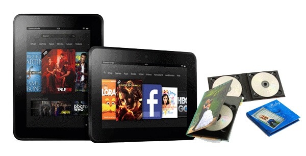 DVD a Kindle Fire