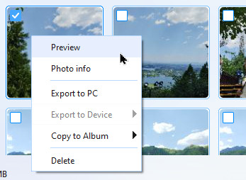 Gestión con un solo clic