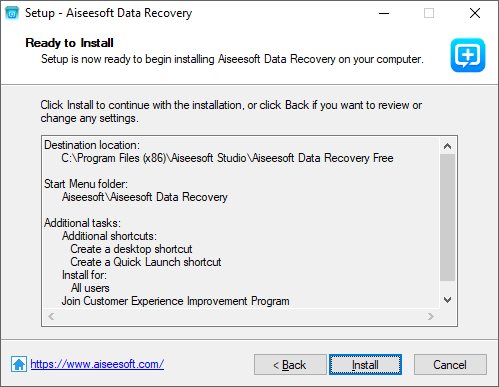 Instalar recuperación de datos gratuita