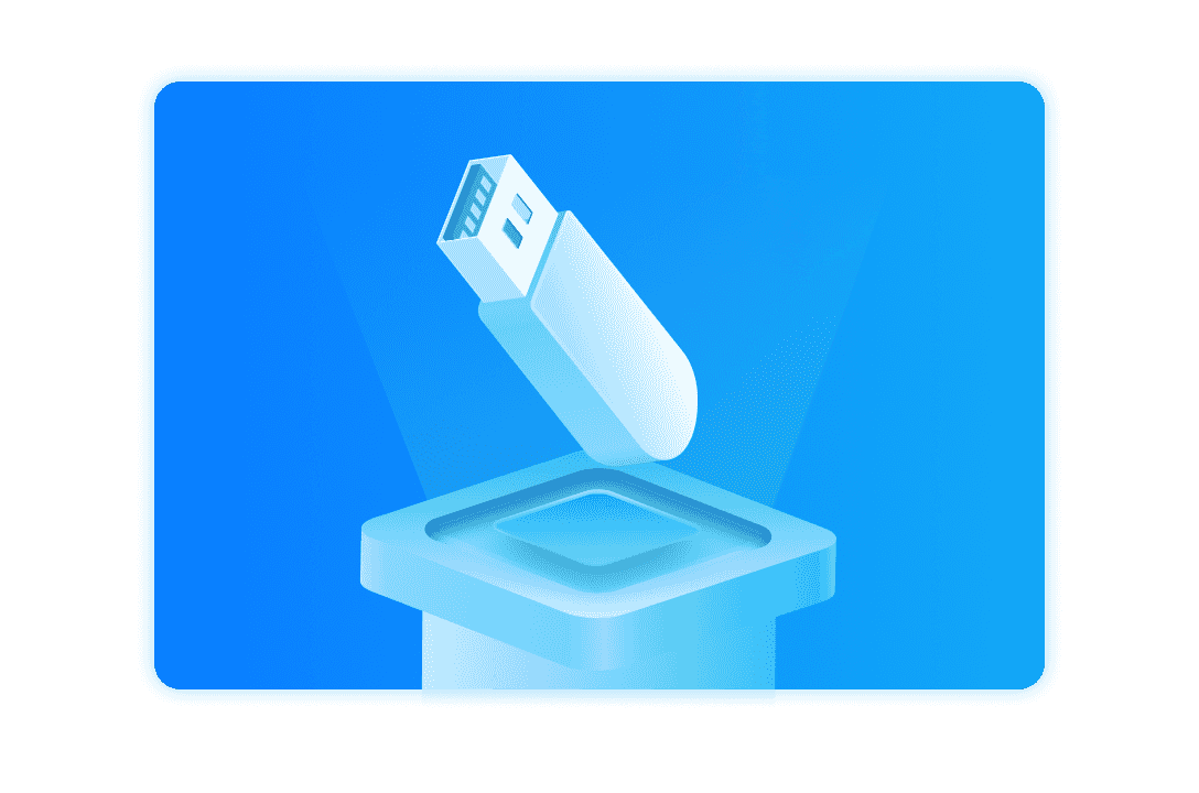 Recuperación de USB