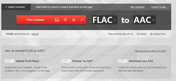 FLAC a AAC