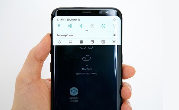 Cómo tomar una captura de pantalla en Samsung Galaxy S8