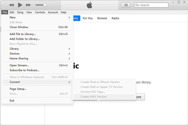 Crear WAV