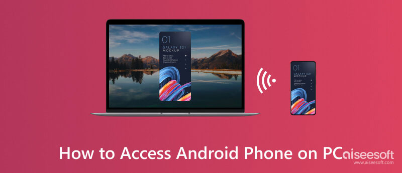 Acceder al teléfono Android en la PC