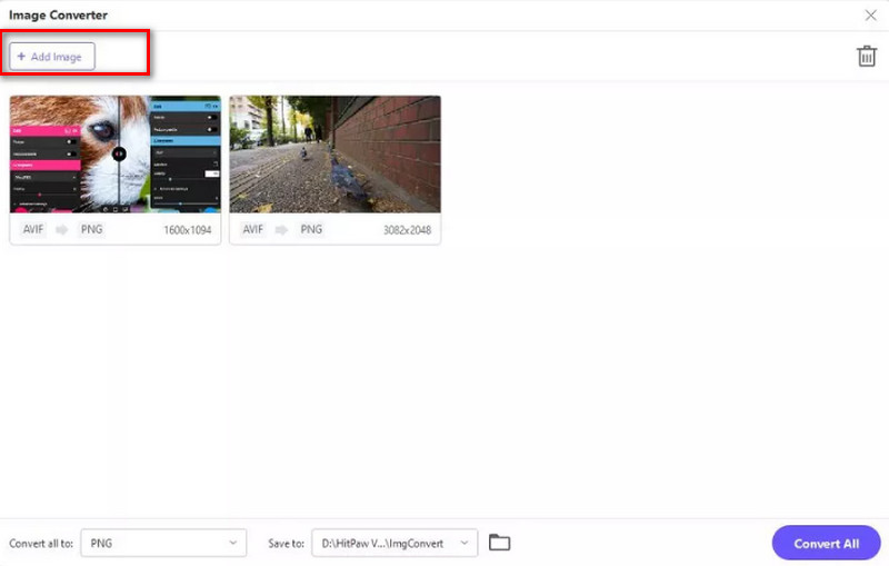 Hitpaw Agregar imagen