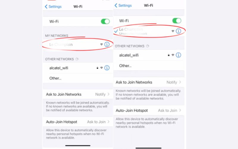 Dirección IP del iPhone