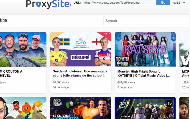 Usar la IP del sitio proxy