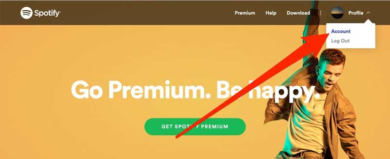 Spotify Inicio
