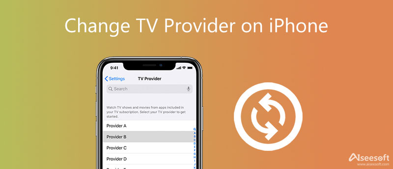 Cambiar proveedor de TV en iPhone