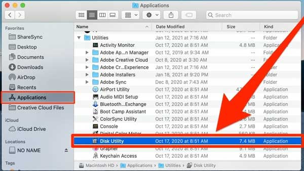 Formatear SD Mac