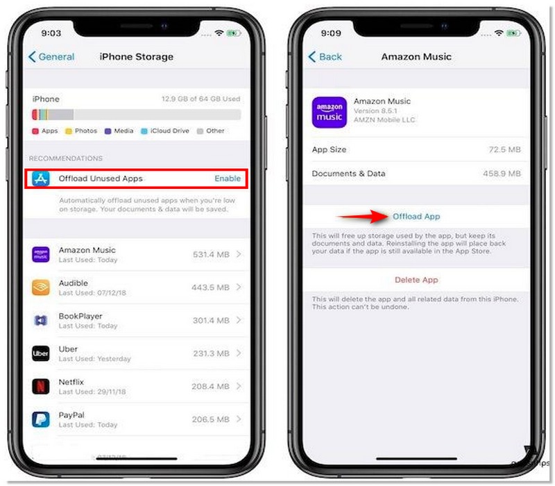 Seleccione la aplicación de descarga