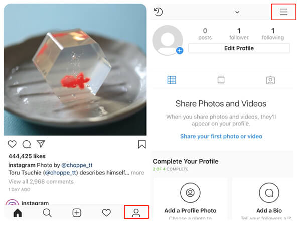 Borrar historial de búsqueda de Instagram