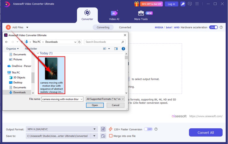 Agregar el archivo MKV