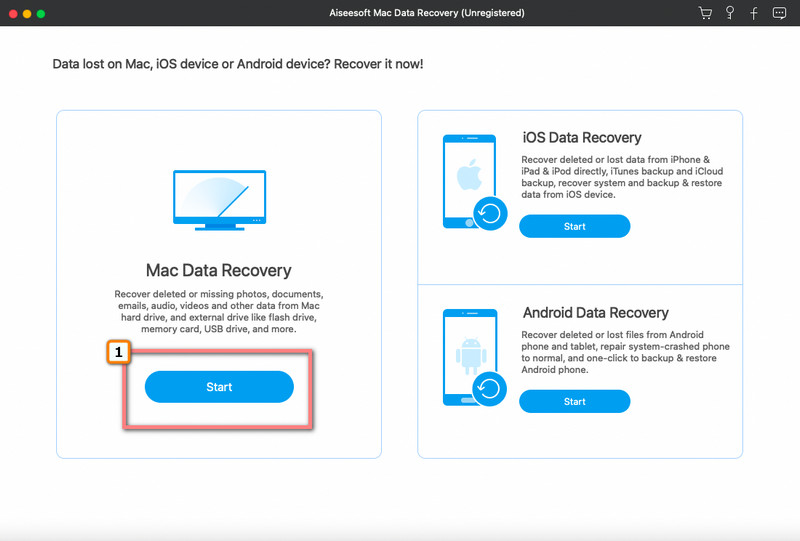 Recuperación de datos de Mac
