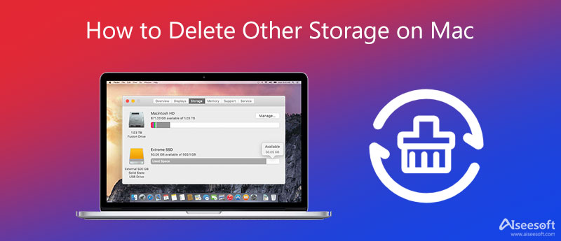 Eliminar otro almacenamiento en Mac