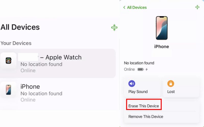 Restablecer vía iCloud