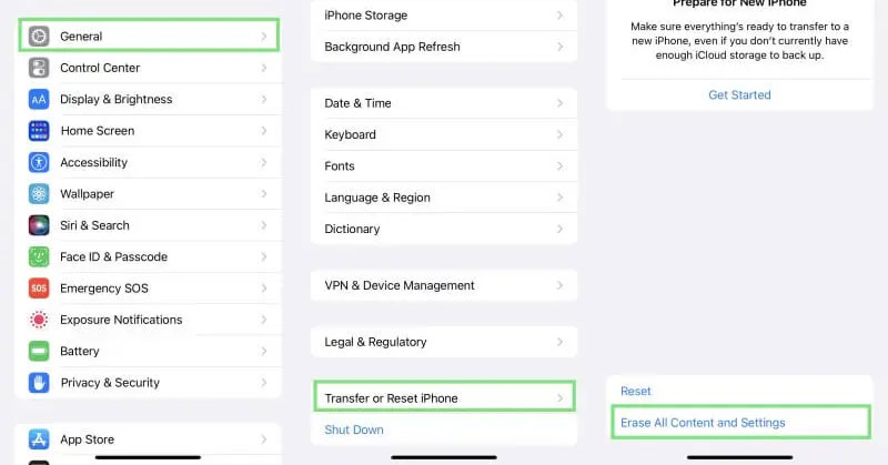 Encontrar mensajes eliminados en iCloud