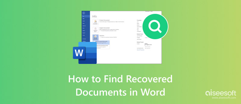 Encuentra documentos recuperados en Word