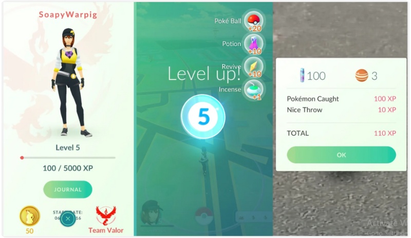 Sube de nivel al entrenador