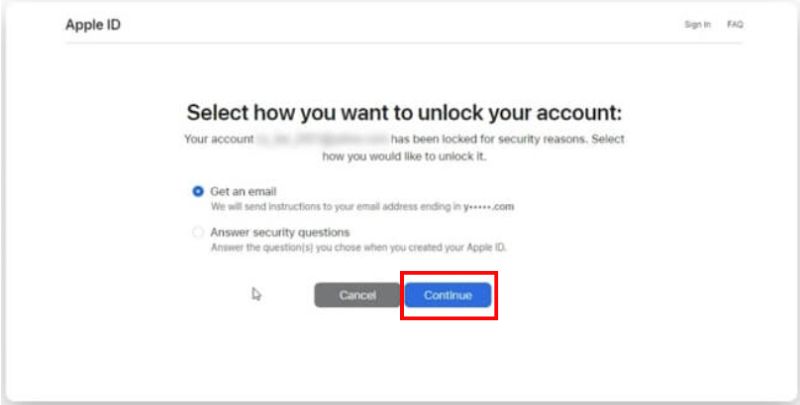 Ingrese su ID y continúe