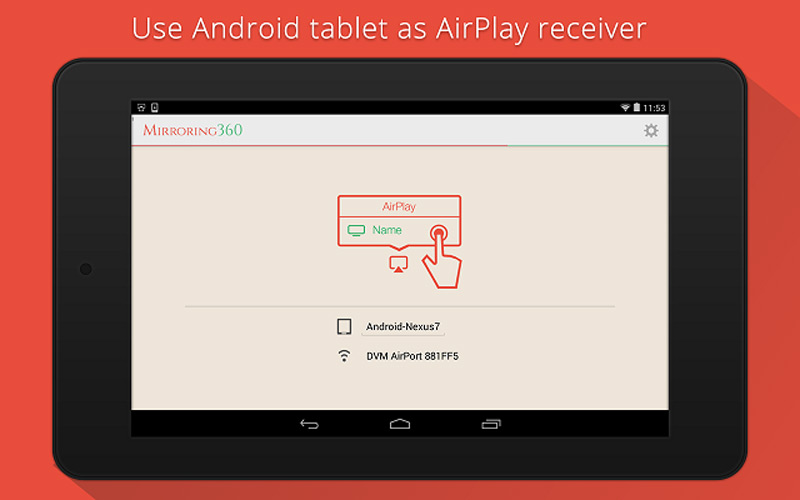 Duplicar iPhone a Android Mirroring360 Airplay Receptor