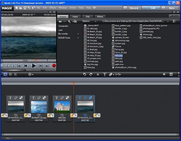 Creador de películas Magix