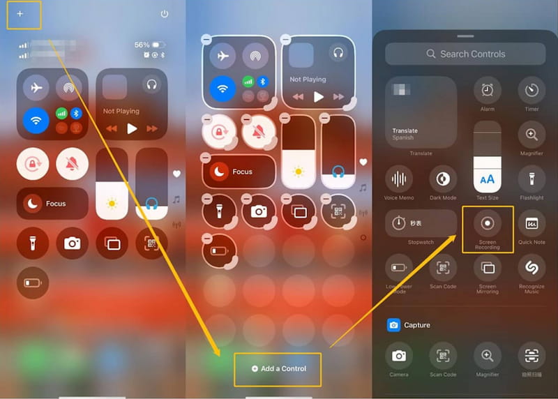 Habilitar grabación IOS