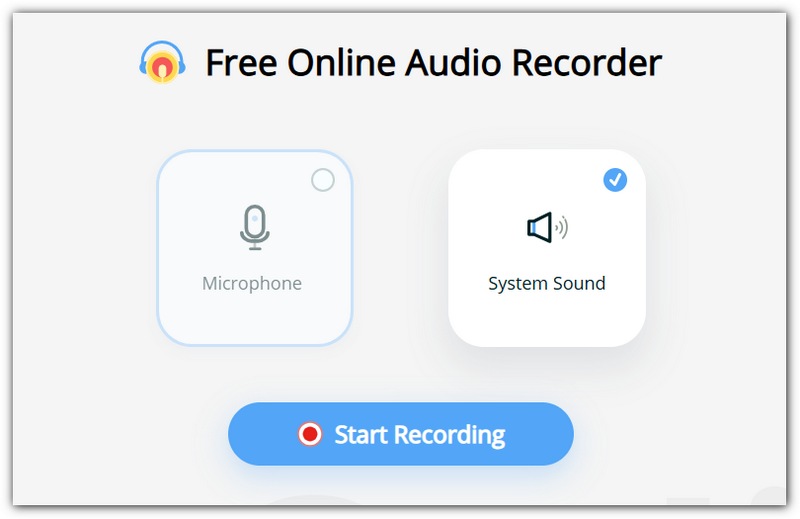 Grabador de audio en línea gratis