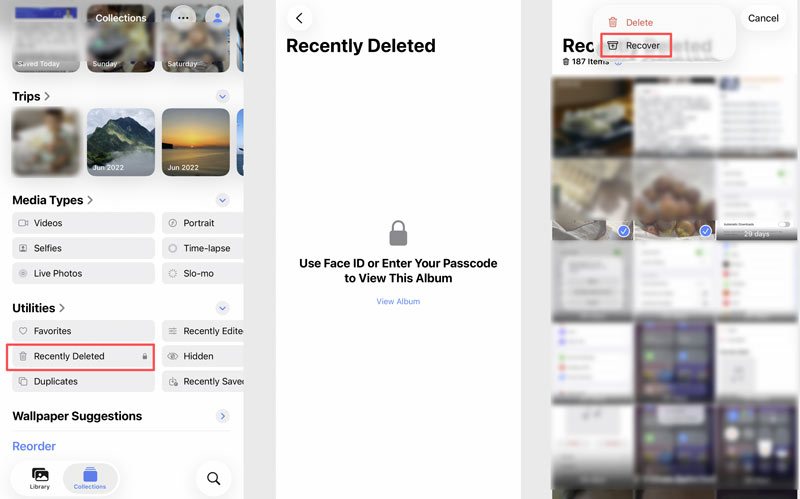 Recuperar datos de un iPhone recientemente eliminado