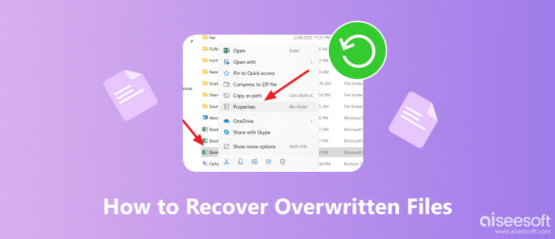 Recuperar archivos sobrescritos