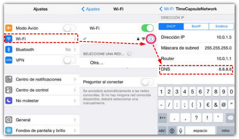 Evitar el bloqueo de activación mediante la omisión de DNS