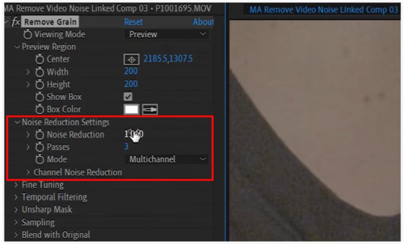 Usar reducción de ruido