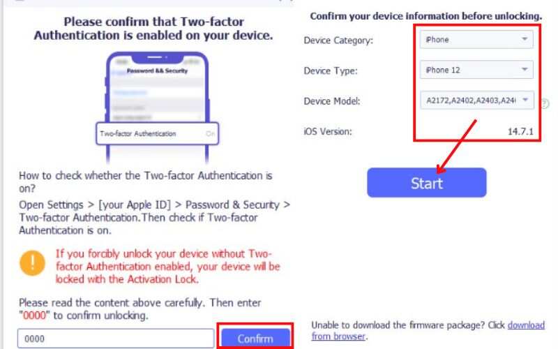 Verifique la autenticación de dos factores