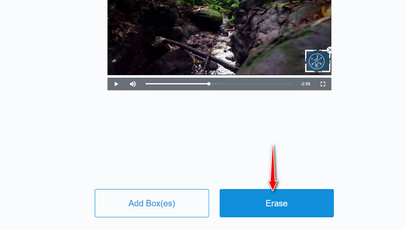 Borrar marca de agua de video