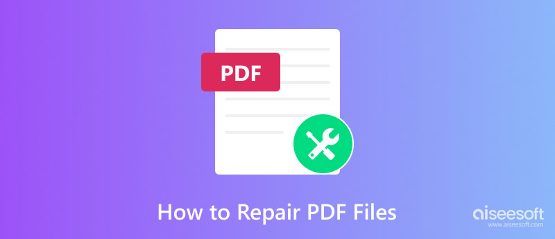 Reparar archivo PDF