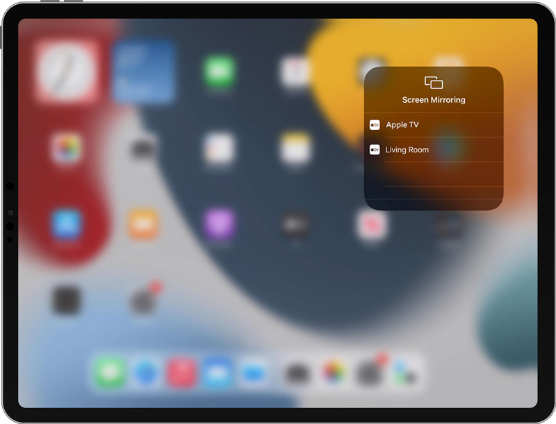 Duplicación de pantalla de iPad a Apple TV