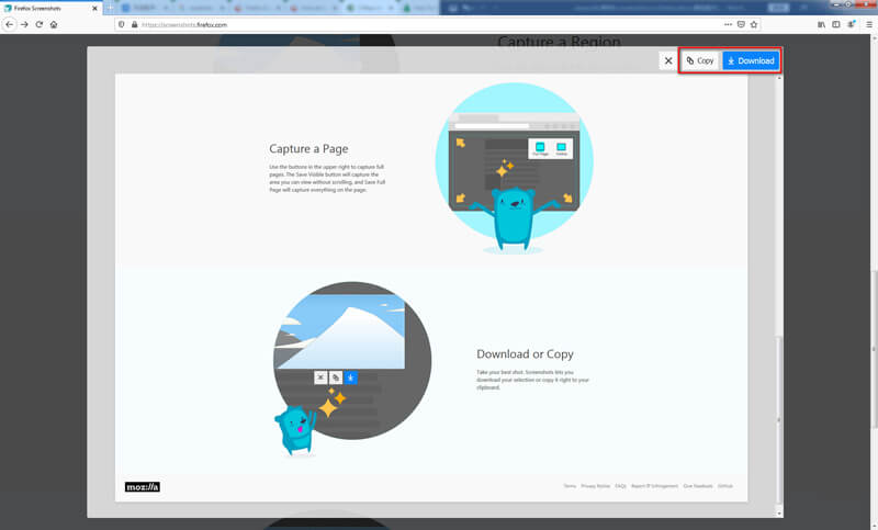 Firefox Descargar Copiar