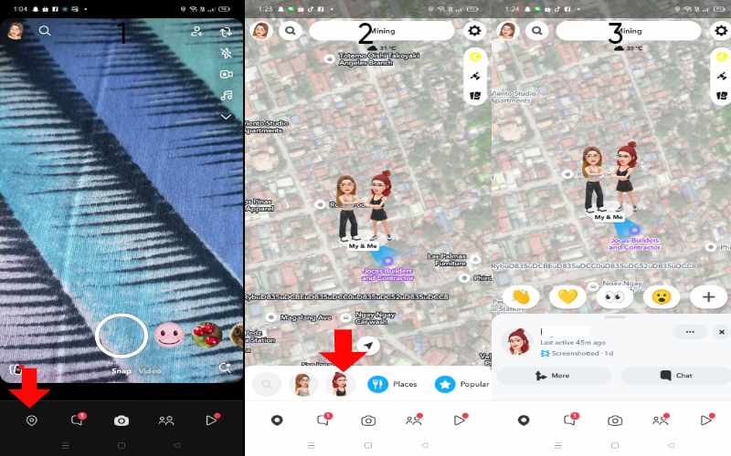 Ver ubicación en Snapmap