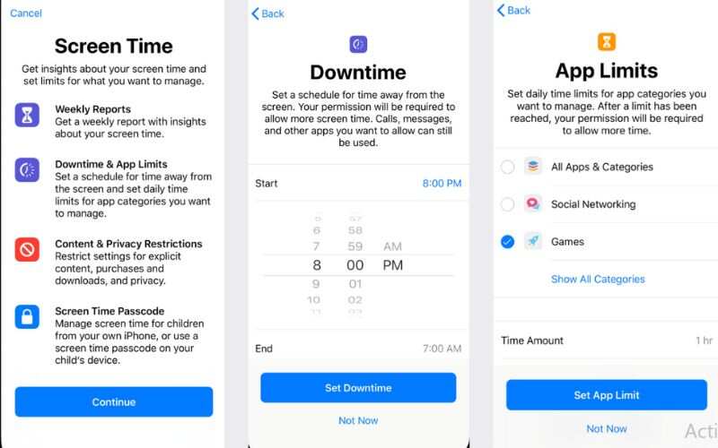 Configurar el tiempo de inactividad