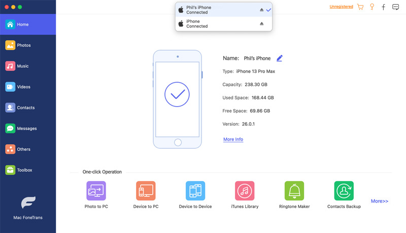 conectar ambos iphones